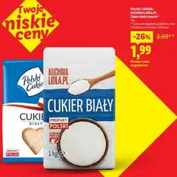 Lidl Cukier biały kryształ Polski Cukier oferta