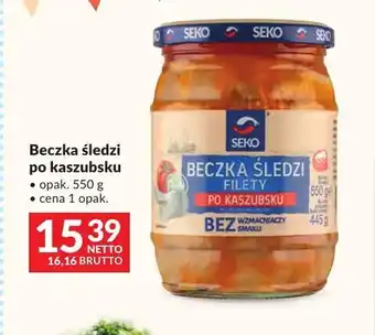 Makro Beczka śledzi po kaszubsku SEKO oferta