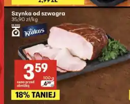 Delikatesy Centrum Szynka od szwagra Krakus oferta