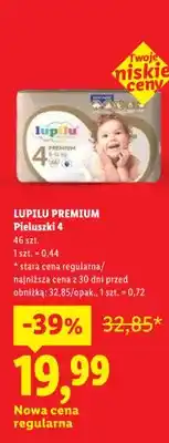Lidl Pieluszki Lupilu Premium 4 oferta