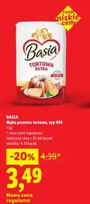 Lidl Mąka pszenna tortowa typ 405 Basia oferta