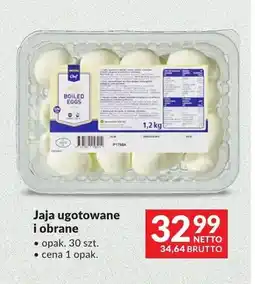 Makro Jaja ugotowane i obrane METRO Chef oferta