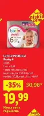 Lidl Pantsy Lupilu Premium 6 oferta