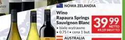 Makro Wino Rapaura Springs Sauvignon Blanc białe wytrawne oferta