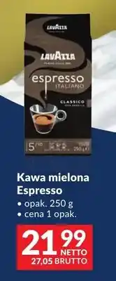 Makro Kawa mielona Lavazza Espresso oferta