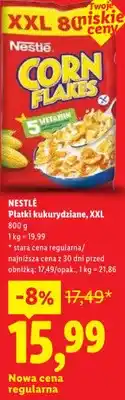 Lidl Płatki kukurydziane XXL NESTLÉ oferta
