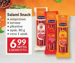 Makro Salami Snack wieprzowe Tarczyński oferta