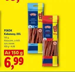 Lidl Kabanosy z chilli XXL PIKOK oferta