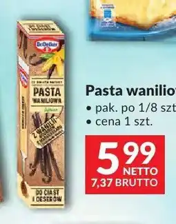 Makro Pasta waniliowa Dr.Oetker oferta