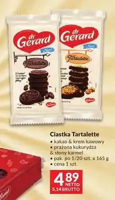Makro Ciastka Tartalette kakao & krem kawowy Dr Gerard oferta