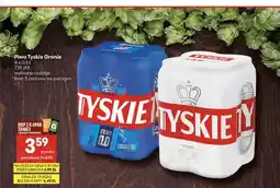 Delikatesy Centrum Piwo bezalkoholowe Tyskie Zero 4-pak oferta