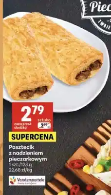 Delikatesy Centrum Pasztecik z nadzieniem pieczarkowym Vandemoortele oferta