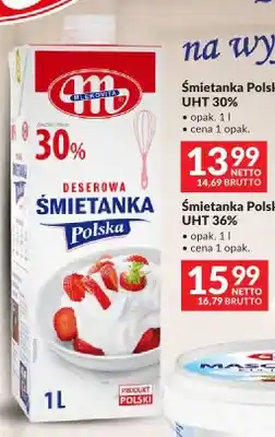 Makro Śmietanka Polska UHT 30% Mlekovita oferta