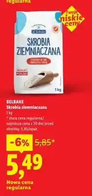 Lidl Skrobia ziemniaczana Belbake oferta