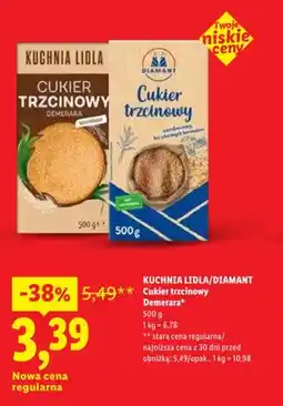 Lidl Cukier trzcinowy Demerara Kuchnia Lidla oferta