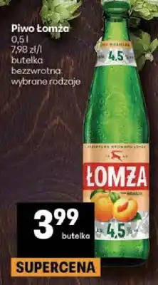 Delikatesy Centrum Piwo Łomża Mirabelka oferta