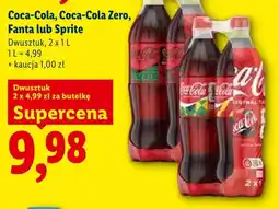 Lidl Napój gazowany Fanta 2-pak oferta