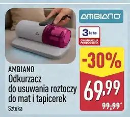 ALDI Odkurzacz do usuwania roztoczy do mat i tapicerek AMBIANO oferta