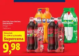 Lidl Napój gazowany Coca-Cola 2-pak oferta
