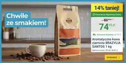 ERLI Aromatyczna kawa ziarnista Brazylia Santos oferta