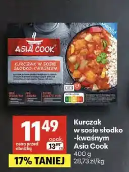 Delikatesy Centrum Kurczak w sosie słodko-kwaśnym Asia Cook oferta