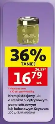 Auchan Krem o smaku cytrynowym Scyavuru oferta