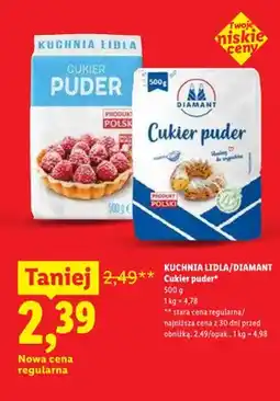 Lidl Cukier puder Kuchnia Lidla oferta