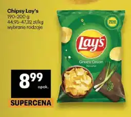 Delikatesy Centrum Chipsy Lay's Green Onion oferta