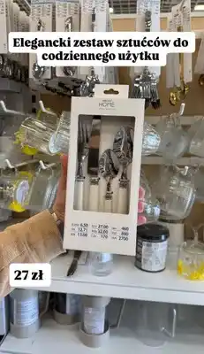 Pepco Zestaw sztućców Pepco Home cutlery set 16 pcs oferta