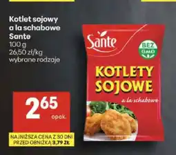 Delikatesy Centrum Kotlet sojowy a la schabowe Sante oferta