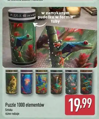 ALDI Puzzle 1000 elementów oferta