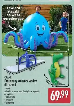 ALDI Dmuchany zraszacz wodny dla dzieci ośmiornica Crane oferta