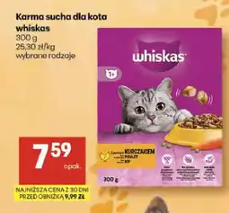 Delikatesy Centrum Karma sucha dla kota Whiskas z kurczakiem oferta