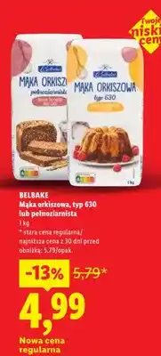 Lidl Mąka orkiszowa typ 630 Belbake oferta