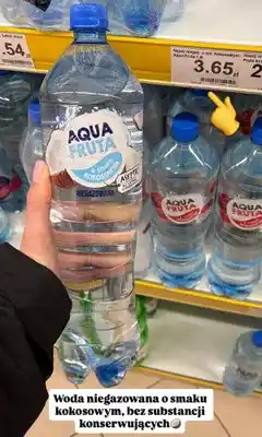 Dino Napój niegazowany o smaku kokosowym Aqua Fruta bez substancji konserwujących oferta