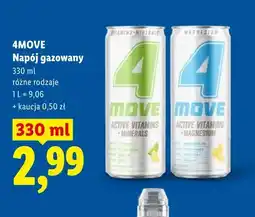 Lidl Napój gazowany 4Move Active Vitamins + Minerals oferta