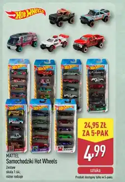 ALDI Samochodziki Hot Wheels MATTEL oferta
