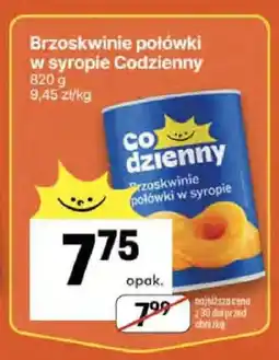 Delikatesy Centrum Brzoskwinie połówki w syropie Codzienny oferta