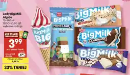 Delikatesy Centrum Lody Big Milk BIG Truskawka Algida oferta