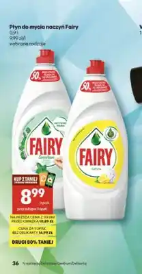 Delikatesy Centrum Płyn do mycia naczyń Fairy Sensitive oferta