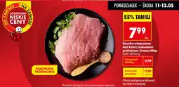 Biedronka Szynka wieprzowa bez kości pakowana próżniowo Kraina Mięs oferta