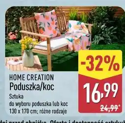 ALDI Poduszka/koc oferta