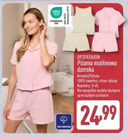 ALDI UP2FASHION Piżama muślinowa damska oferta
