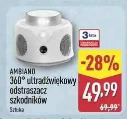 ALDI 360° ultradźwiękowy odstraszacz szkodników oferta