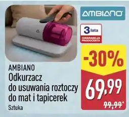 ALDI Odkurzacz do usuwania roztoczy do mat i tapicerek oferta