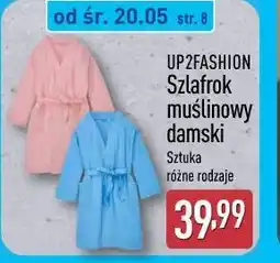 ALDI Szlafrok muślinowy damski oferta