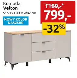 Black Red White Komoda Velton, NOWY KOLOR KASZMIR oferta