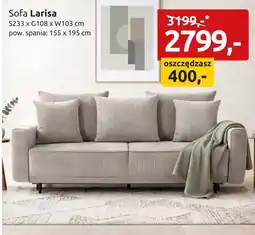 Black Red White Sofa Larisa oferta