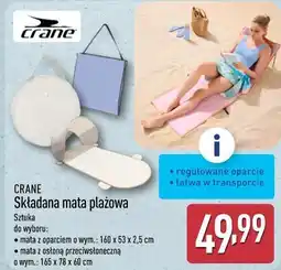 ALDI Składana mata plażowa oferta
