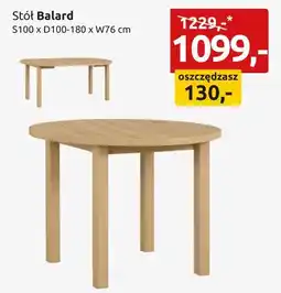 Black Red White Stół Balard oferta